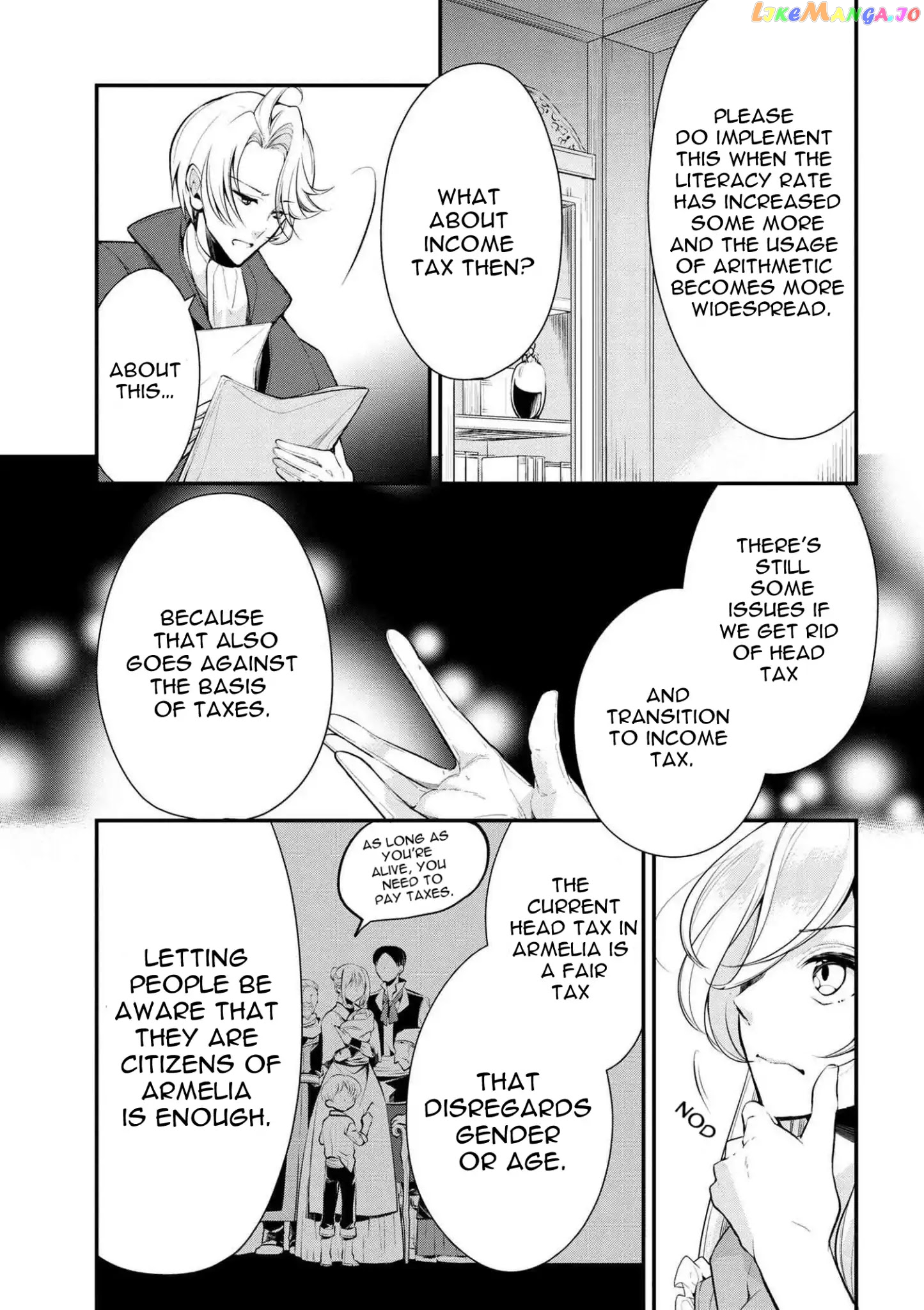 Koushaku Reijou no Tashinami chapter 22 - page 9