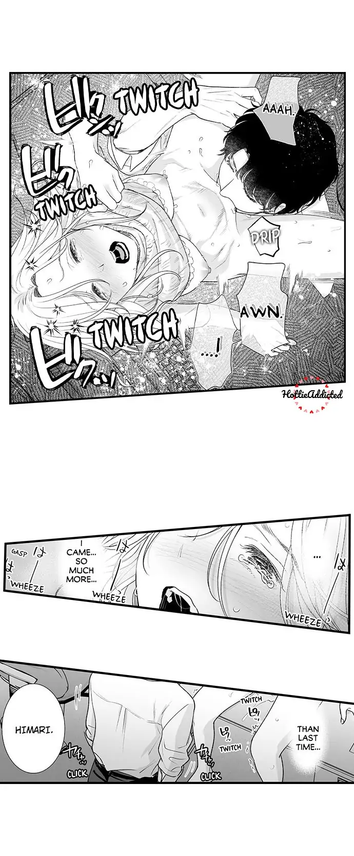 I'm in Love with Mr. Hanabusa's Mouth chapter 6 - page 8