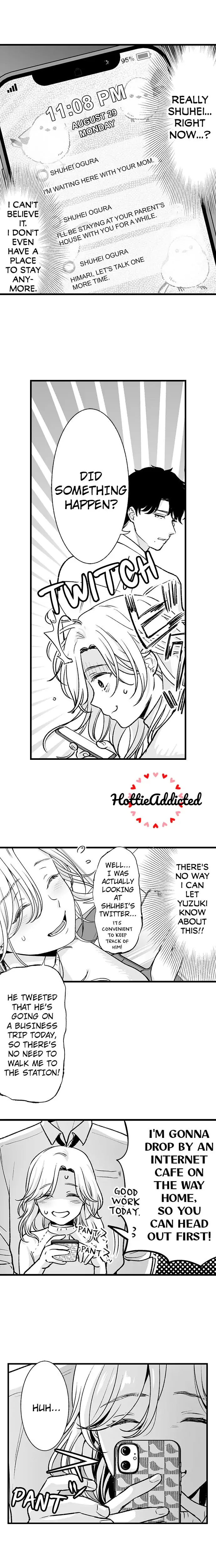 I'm in Love with Mr. Hanabusa's Mouth chapter 7 - page 8