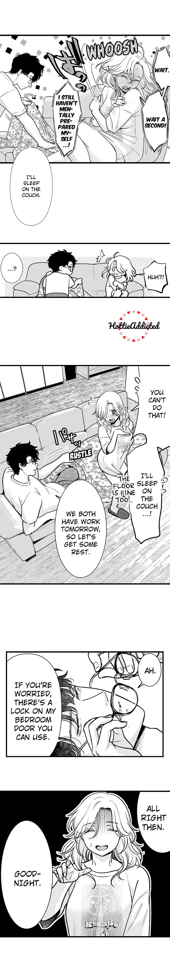 I'm in Love with Mr. Hanabusa's Mouth chapter 9 - page 4