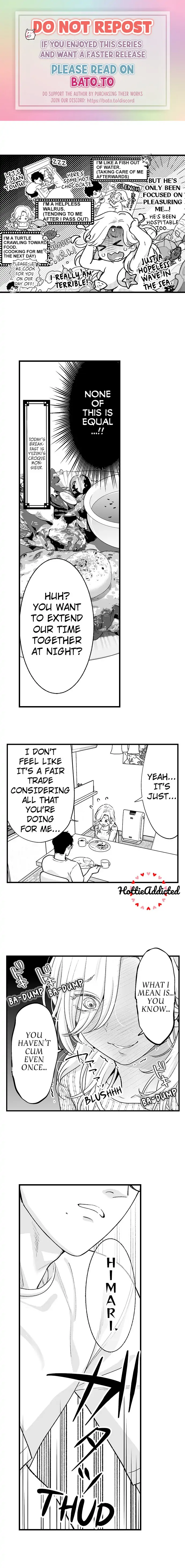 I'm in Love with Mr. Hanabusa's Mouth chapter 13 - page 8