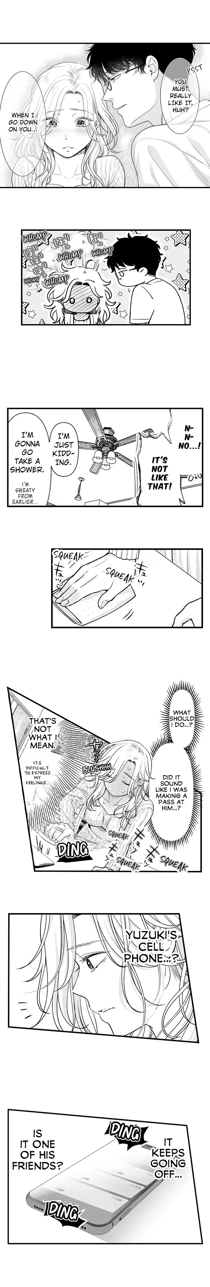 I'm in Love with Mr. Hanabusa's Mouth chapter 13 - page 9