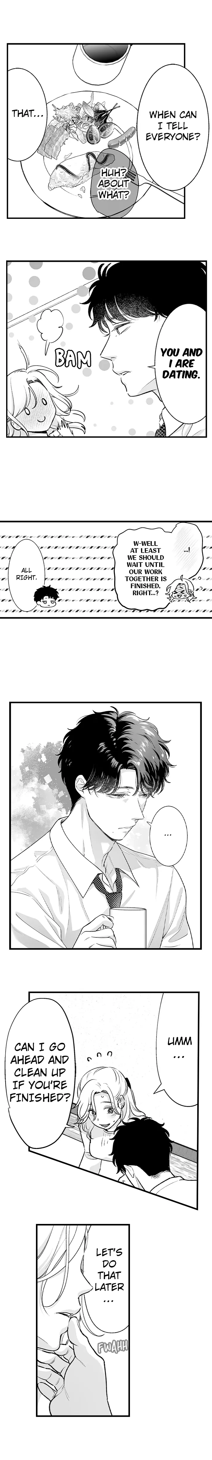 I'm in Love with Mr. Hanabusa's Mouth chapter 22 - page 3