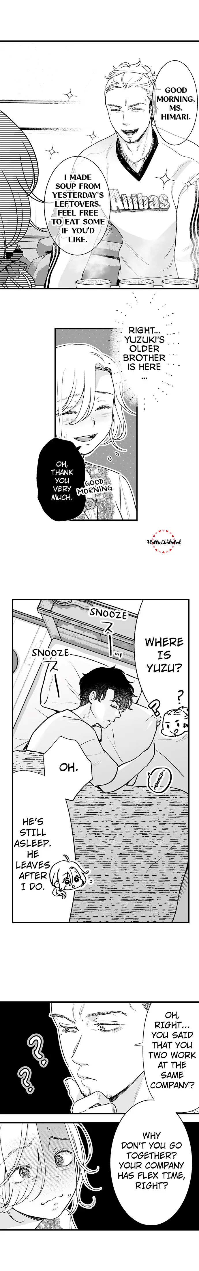 I'm in Love with Mr. Hanabusa's Mouth chapter 25 - page 8