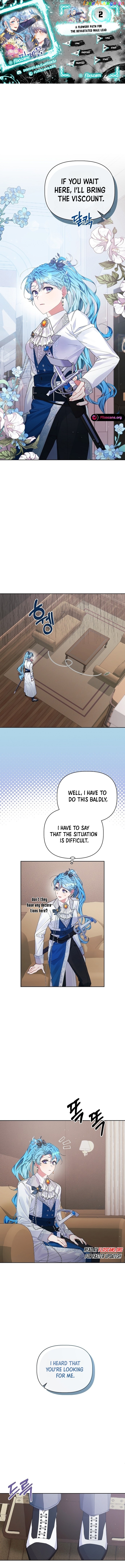 A Flowery Path for the Devastated Male Lead Chapter 2 - page 1