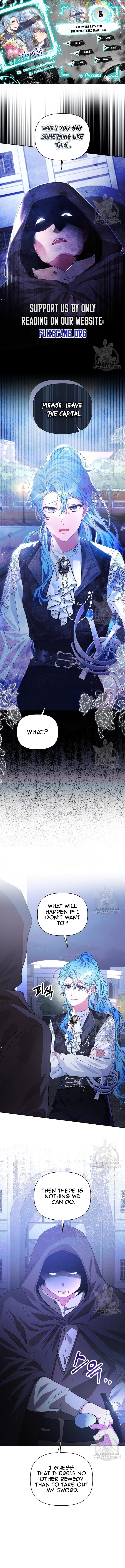 A Flowery Path for the Devastated Male Lead Chapter 5 - page 1