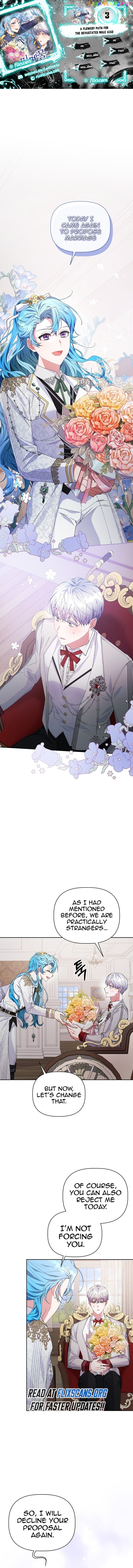 A Flowery Path for the Devastated Male Lead Chapter 3 - page 1