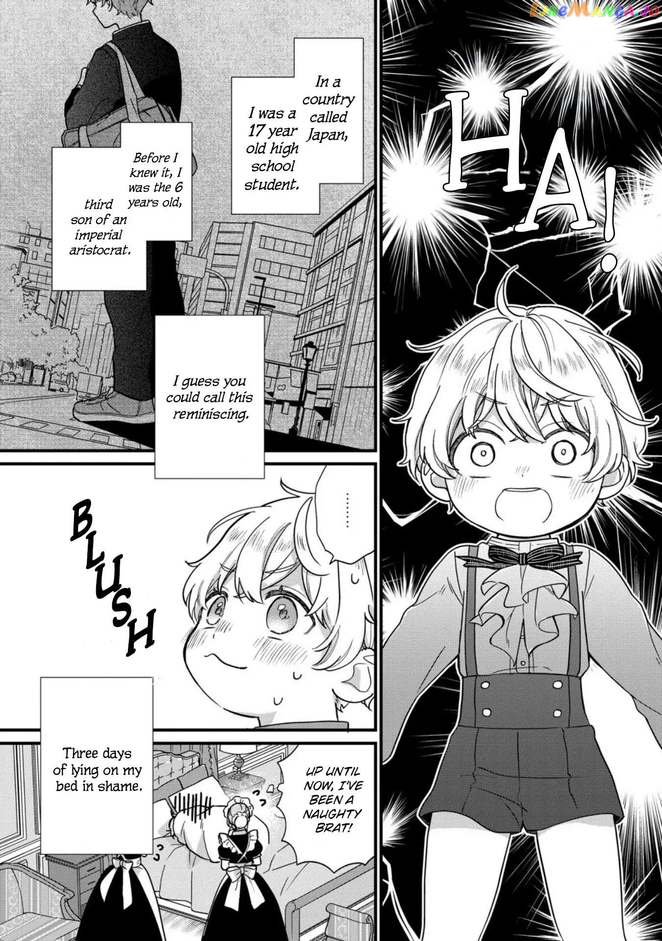 The Duke's Beloved Third Son Aims to Escape as a Villain!? chapter 1 - page 5