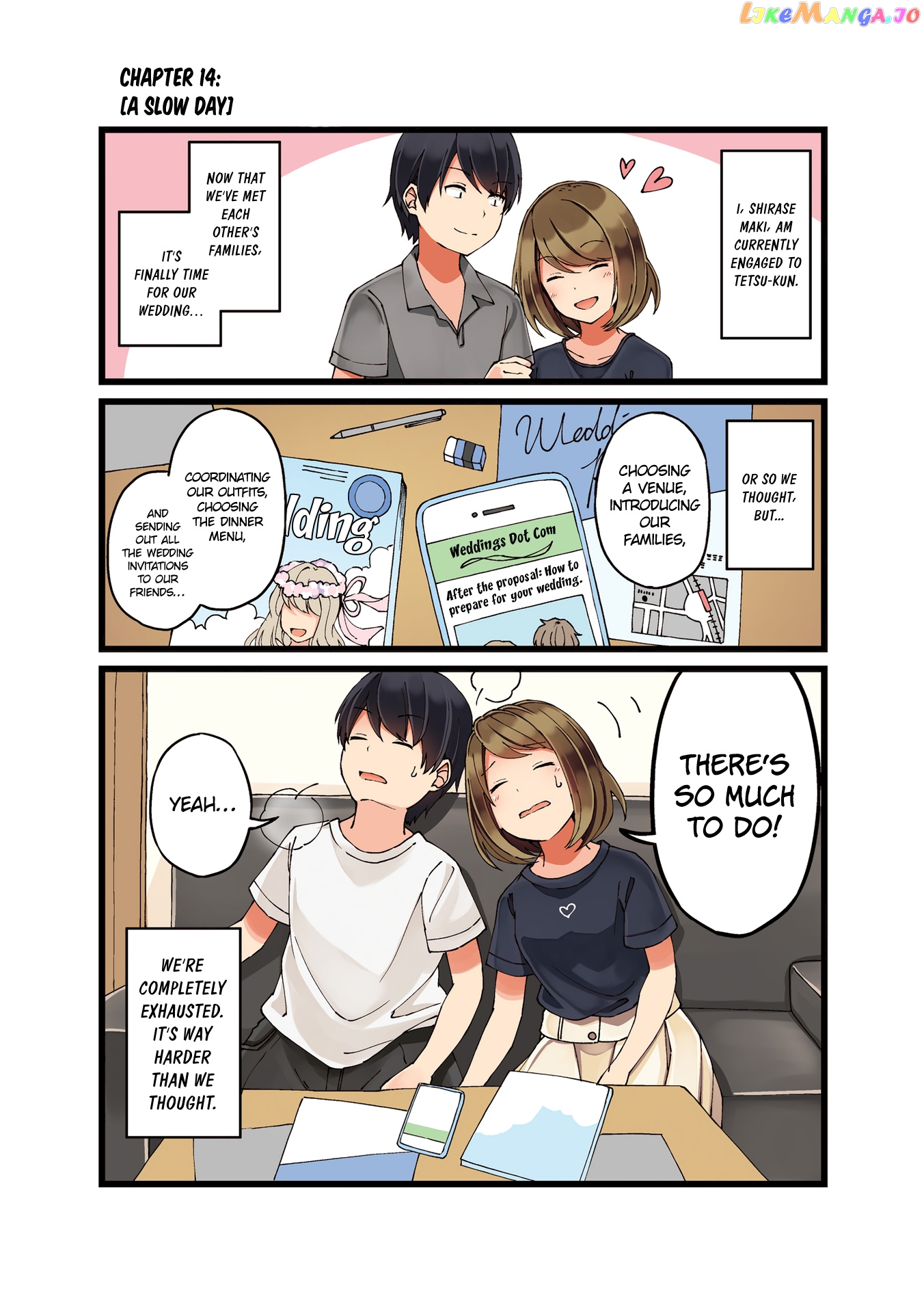 First Comes Love, Then Comes Marriage Chapter 14 - page 1