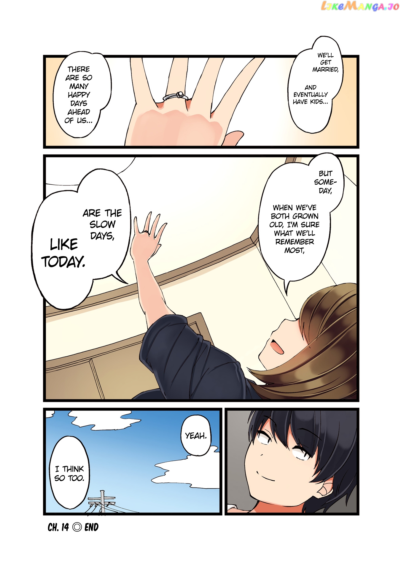 First Comes Love, Then Comes Marriage Chapter 14 - page 5