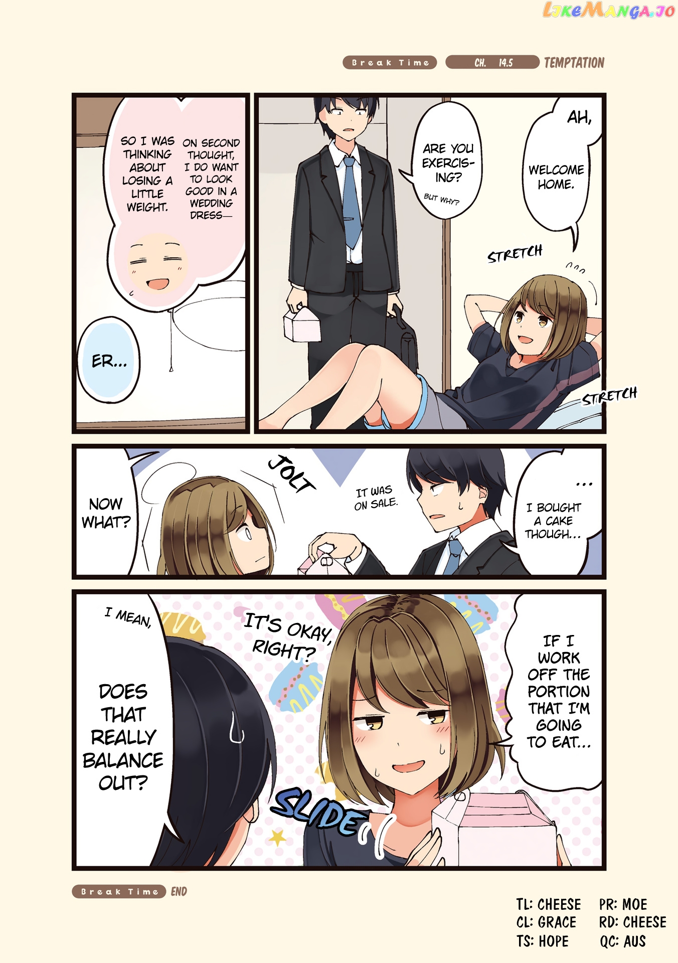 First Comes Love, Then Comes Marriage Chapter 14.5 - page 1