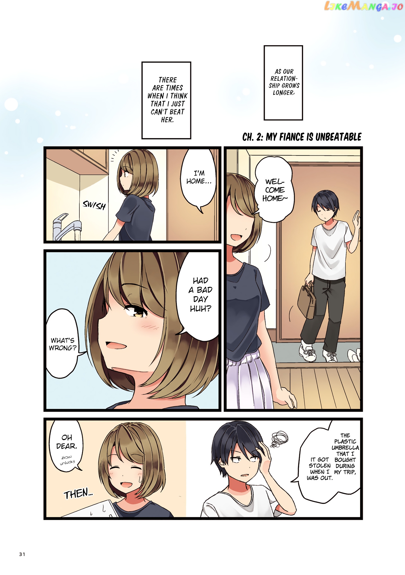 First Comes Love, Then Comes Marriage Chapter 2 - page 1