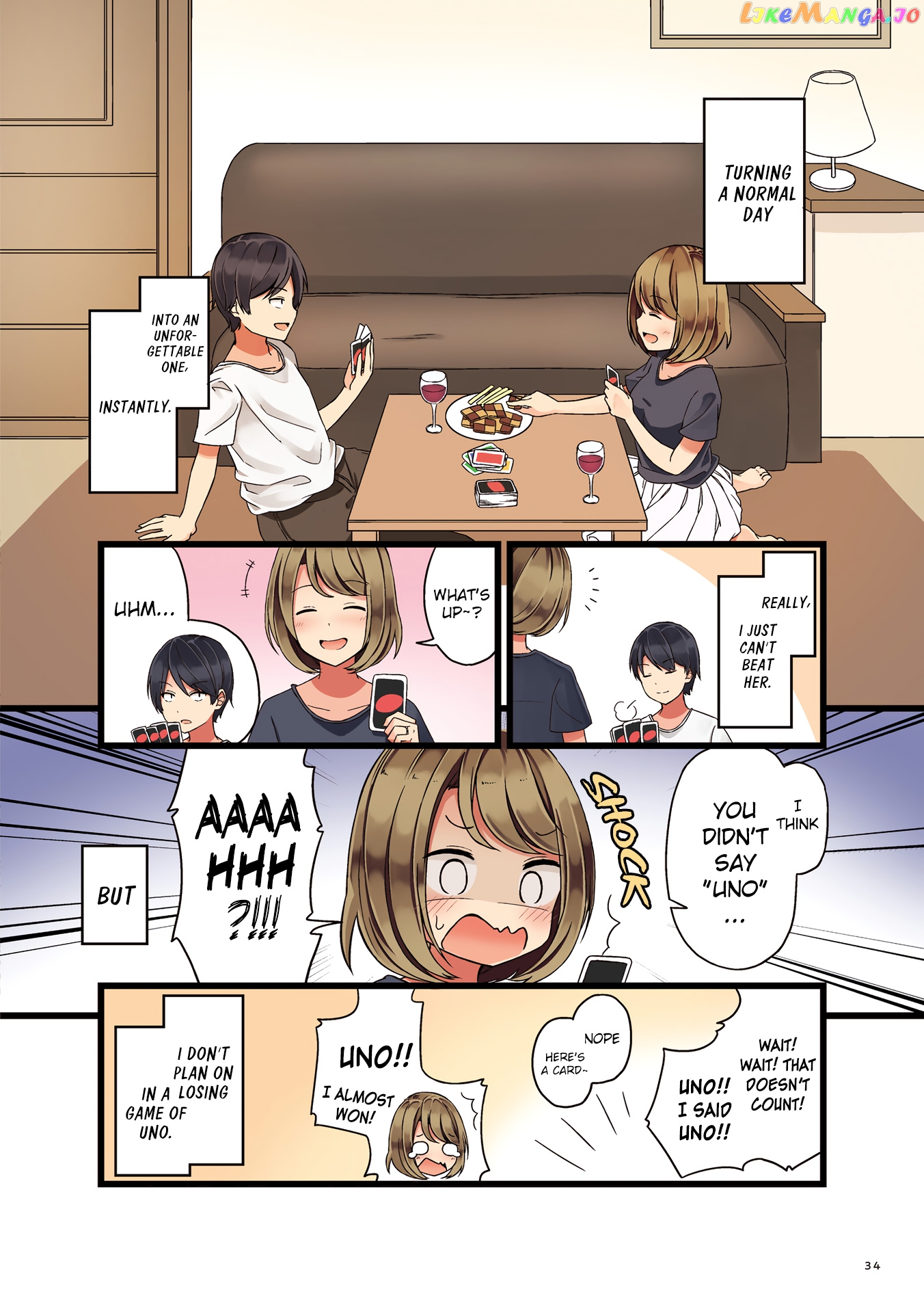 First Comes Love, Then Comes Marriage Chapter 2 - page 4
