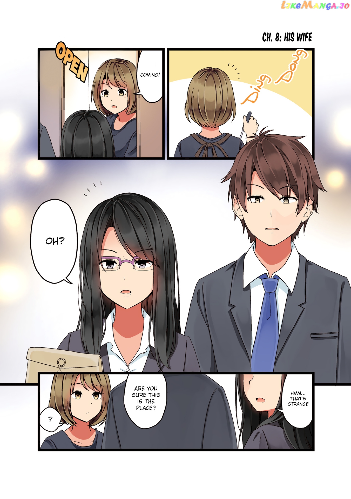 First Comes Love, Then Comes Marriage Chapter 8 - page 1