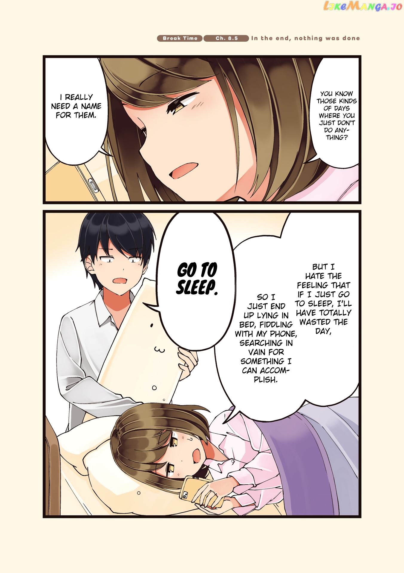 First Comes Love, Then Comes Marriage Chapter 8 - page 6