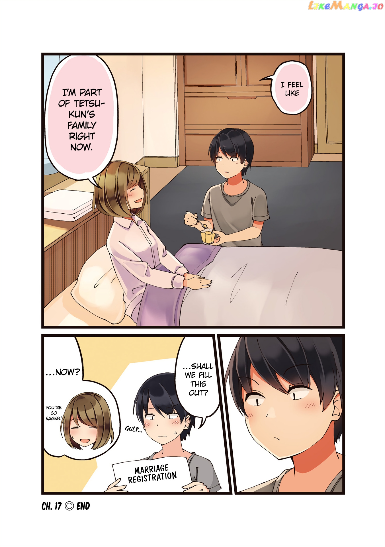 First Comes Love, Then Comes Marriage Chapter 17 - page 5