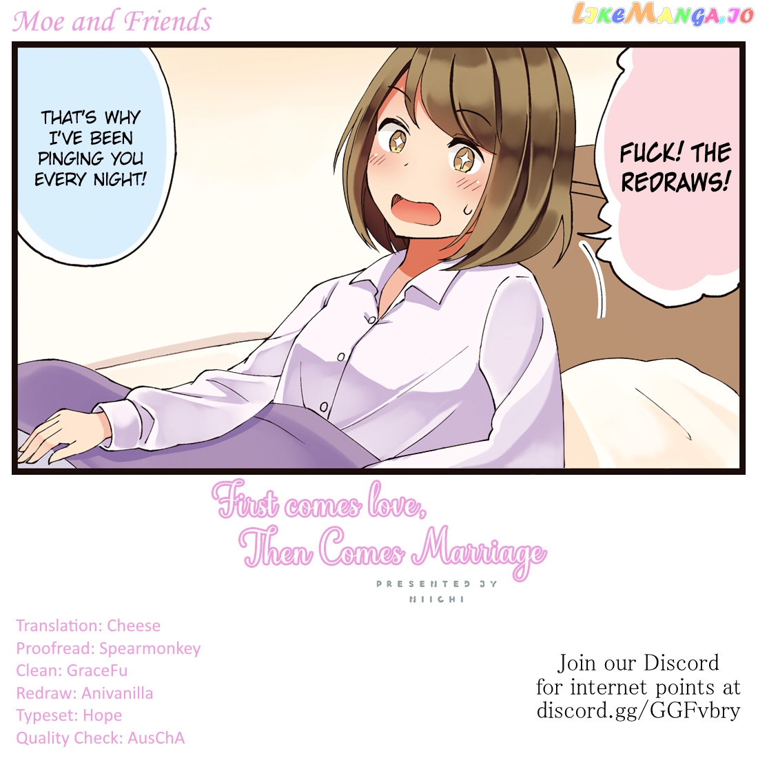 First Comes Love, Then Comes Marriage Chapter 17 - page 6