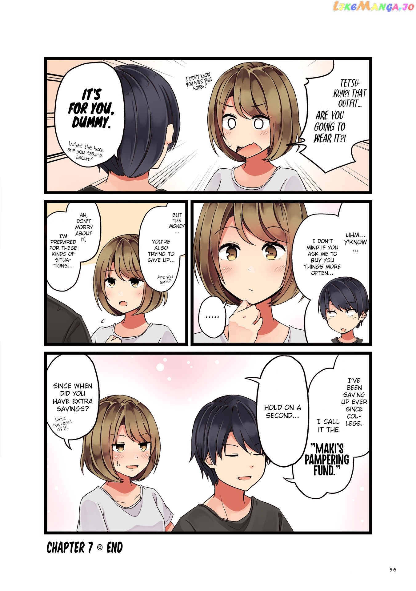 First Comes Love, Then Comes Marriage Chapter 7 - page 4