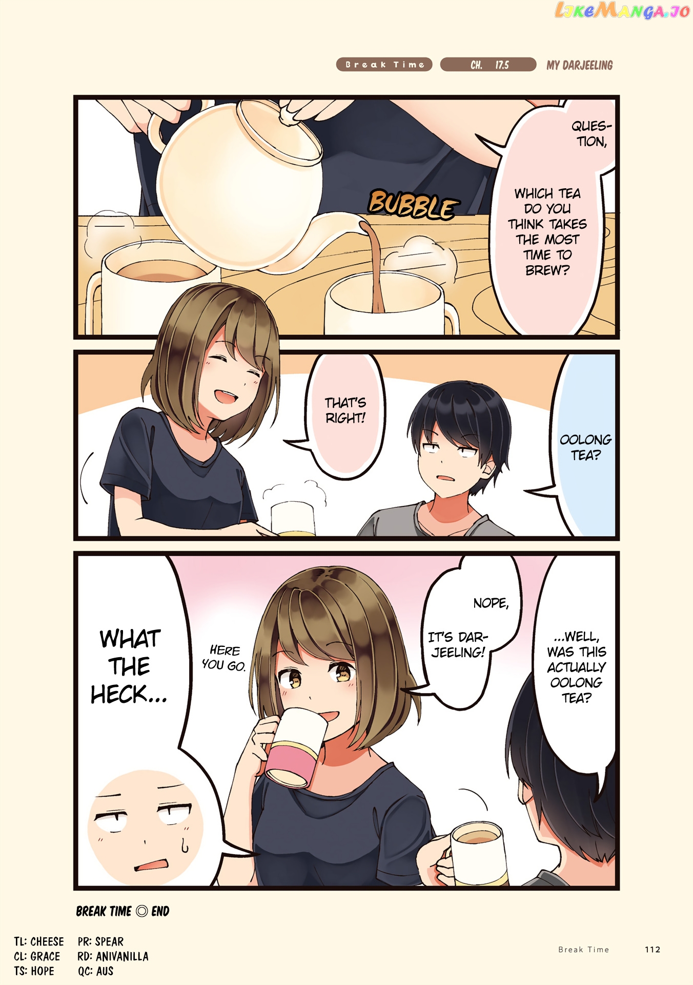 First Comes Love, Then Comes Marriage Chapter 17.5 - page 1