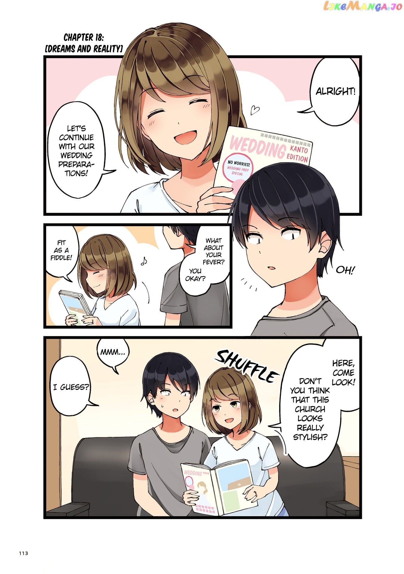 First Comes Love, Then Comes Marriage Chapter 18 - page 1