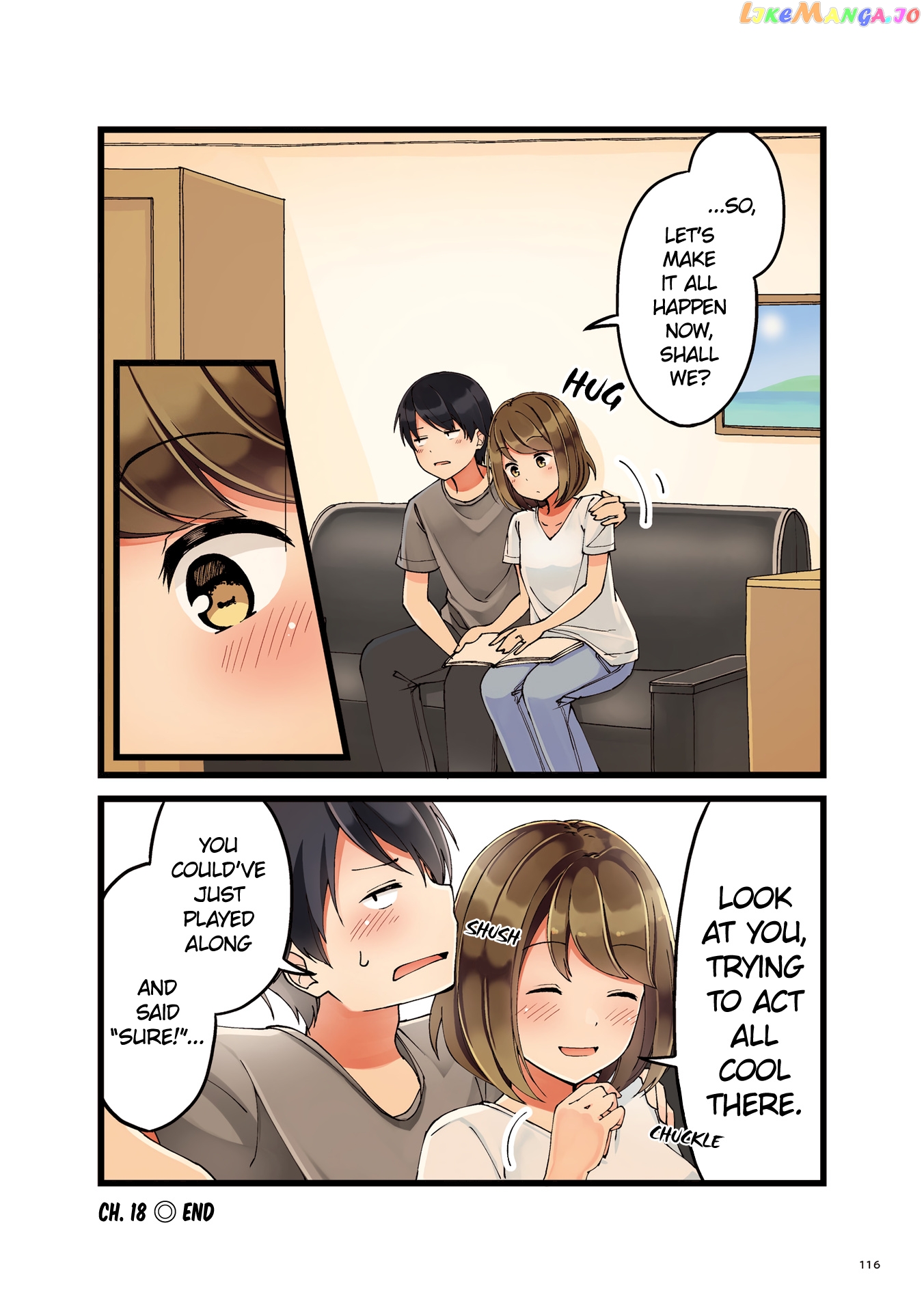 First Comes Love, Then Comes Marriage Chapter 18 - page 4