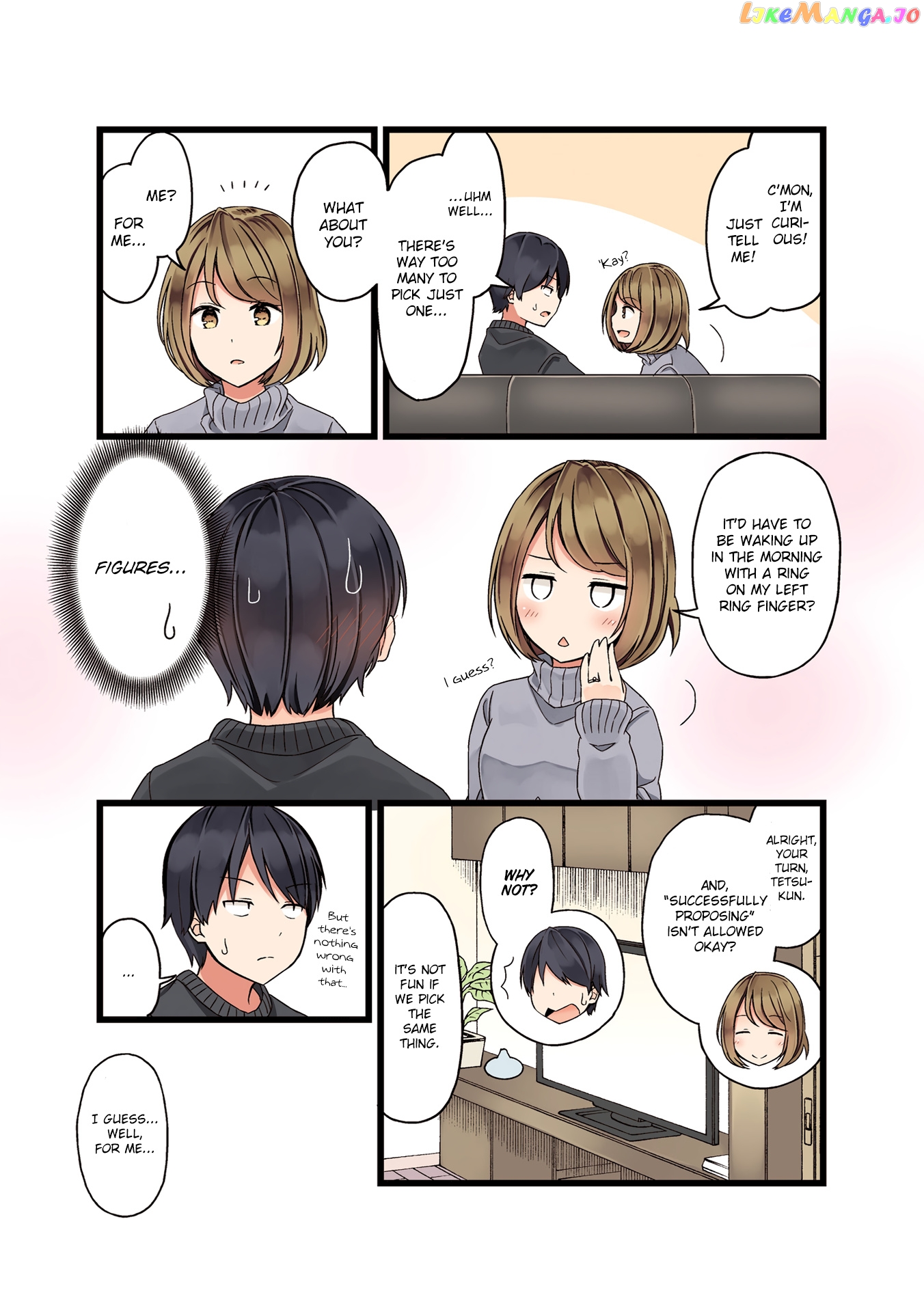 First Comes Love, Then Comes Marriage Chapter 4 - page 2