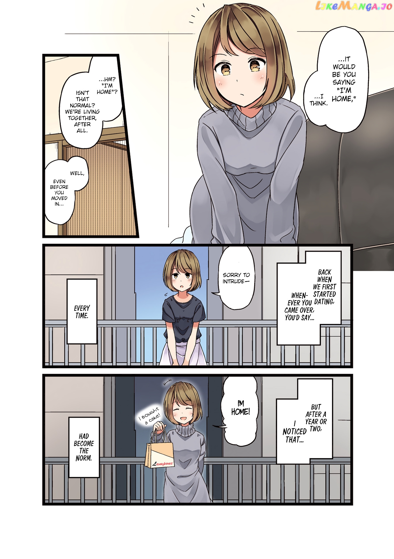 First Comes Love, Then Comes Marriage Chapter 4 - page 3