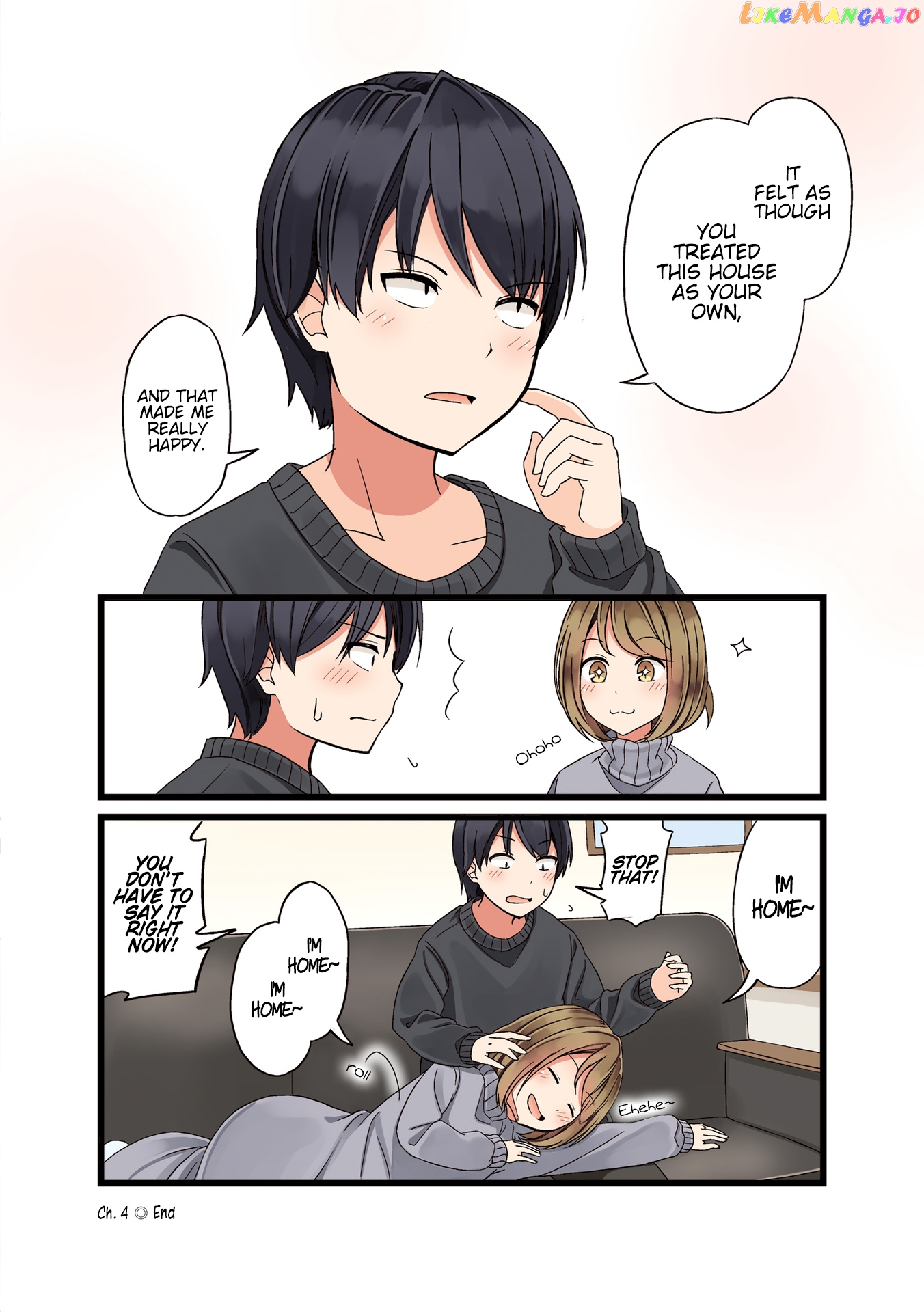 First Comes Love, Then Comes Marriage Chapter 4 - page 4