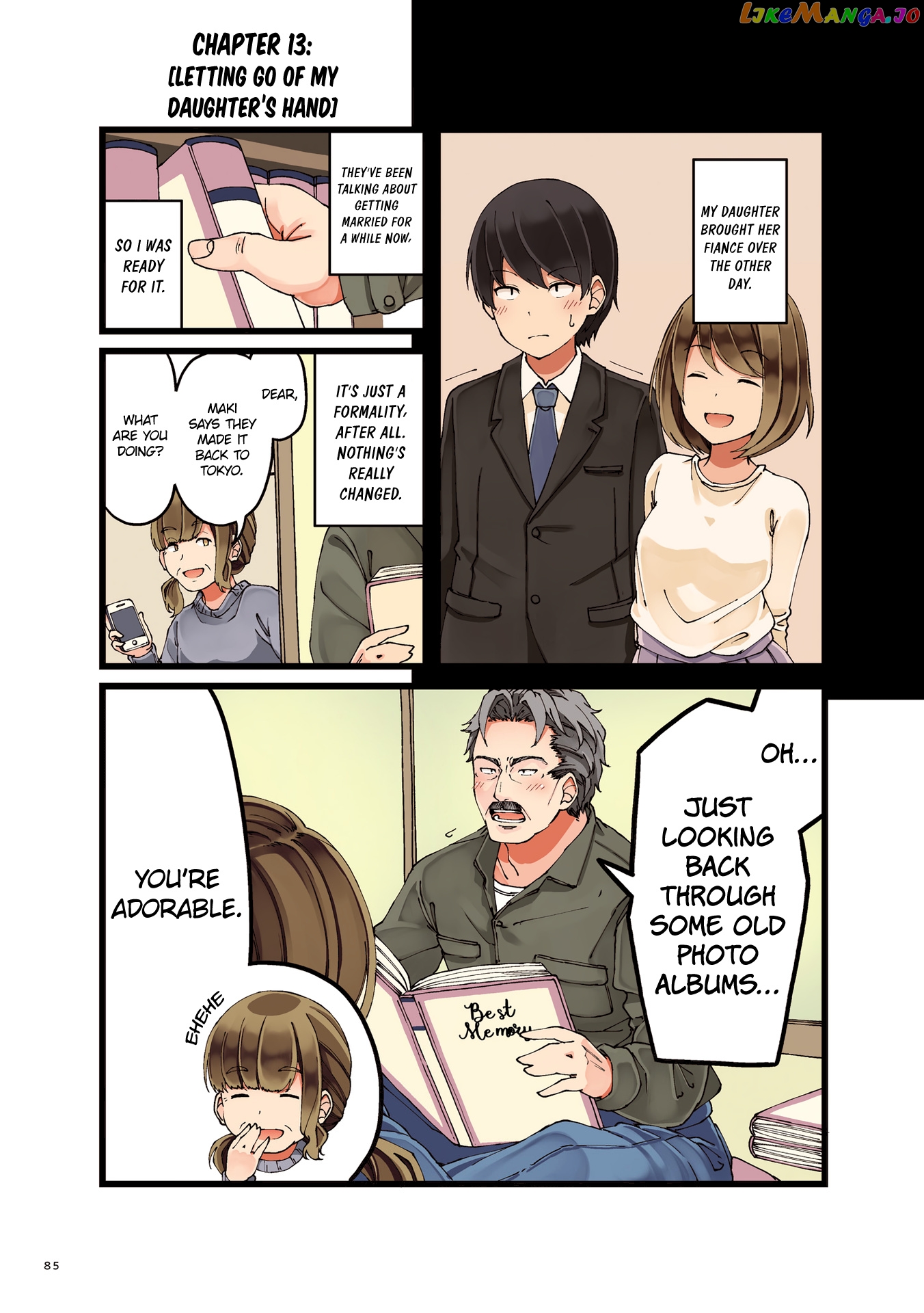 First Comes Love, Then Comes Marriage Chapter 13 - page 1