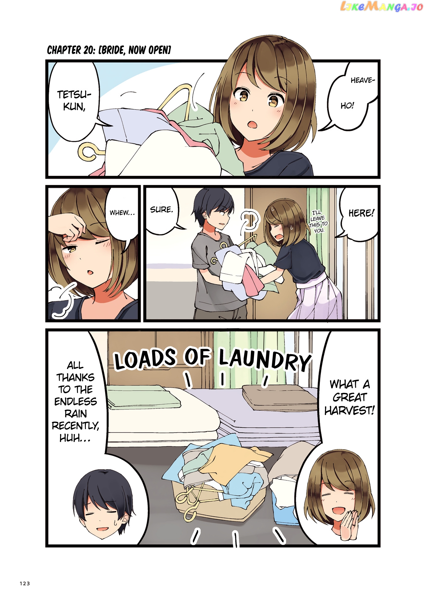 First Comes Love, Then Comes Marriage Chapter 20 - page 1