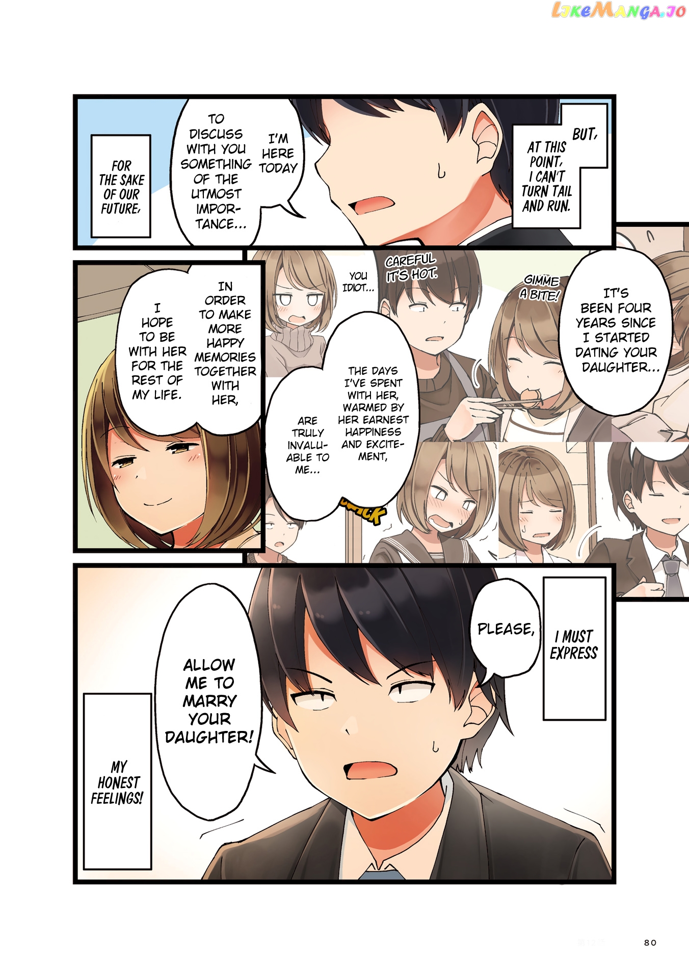 First Comes Love, Then Comes Marriage Chapter 12 - page 2