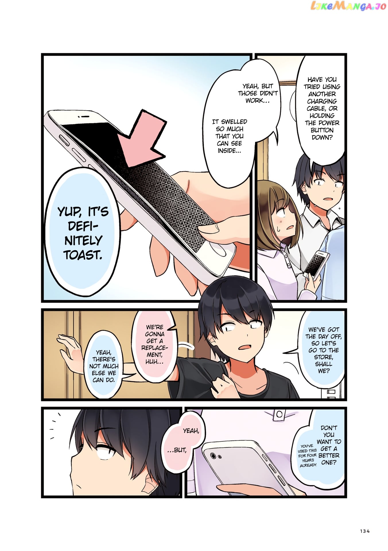 First Comes Love, Then Comes Marriage Chapter 22 - page 2