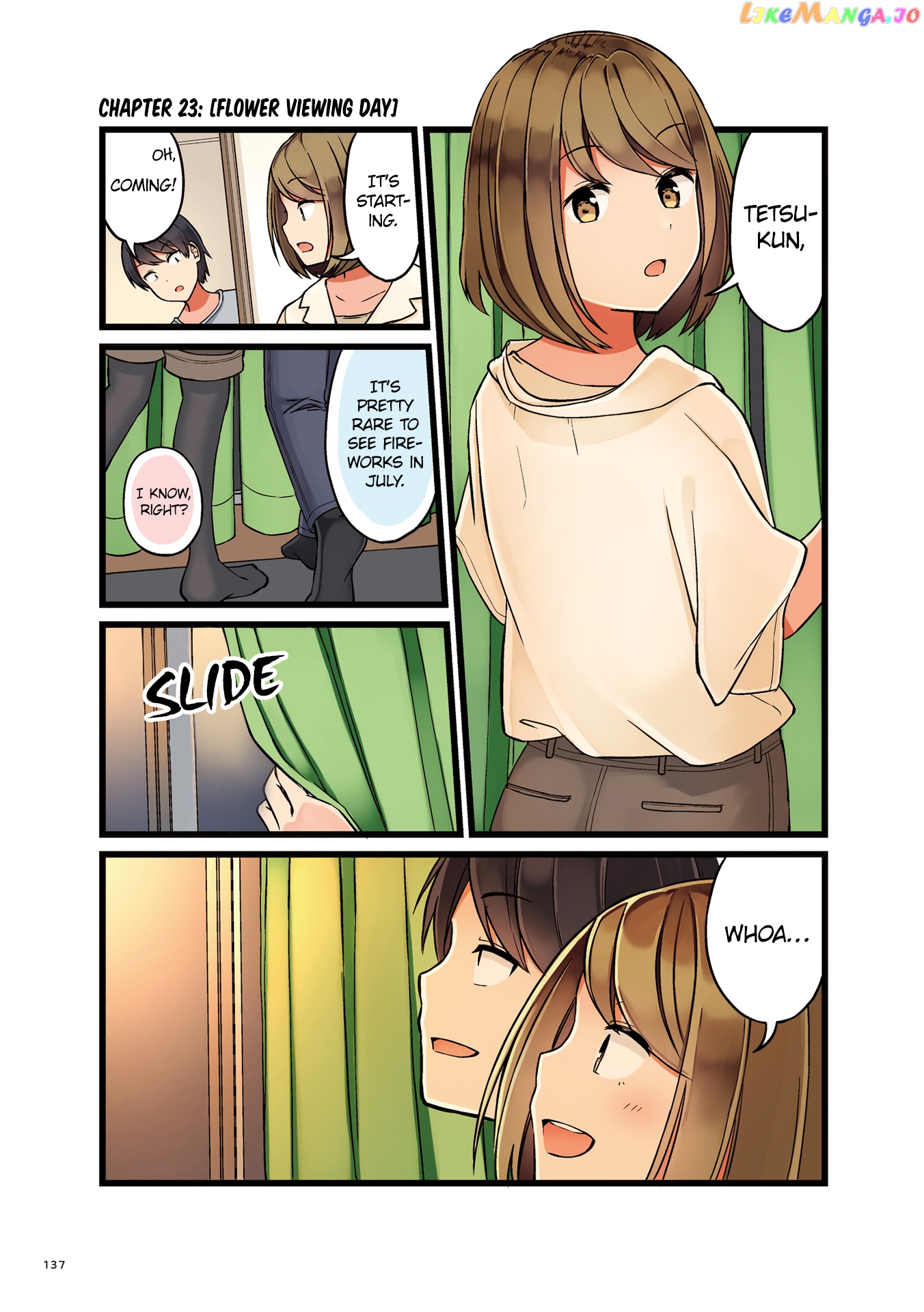 First Comes Love, Then Comes Marriage Chapter 23 - page 1