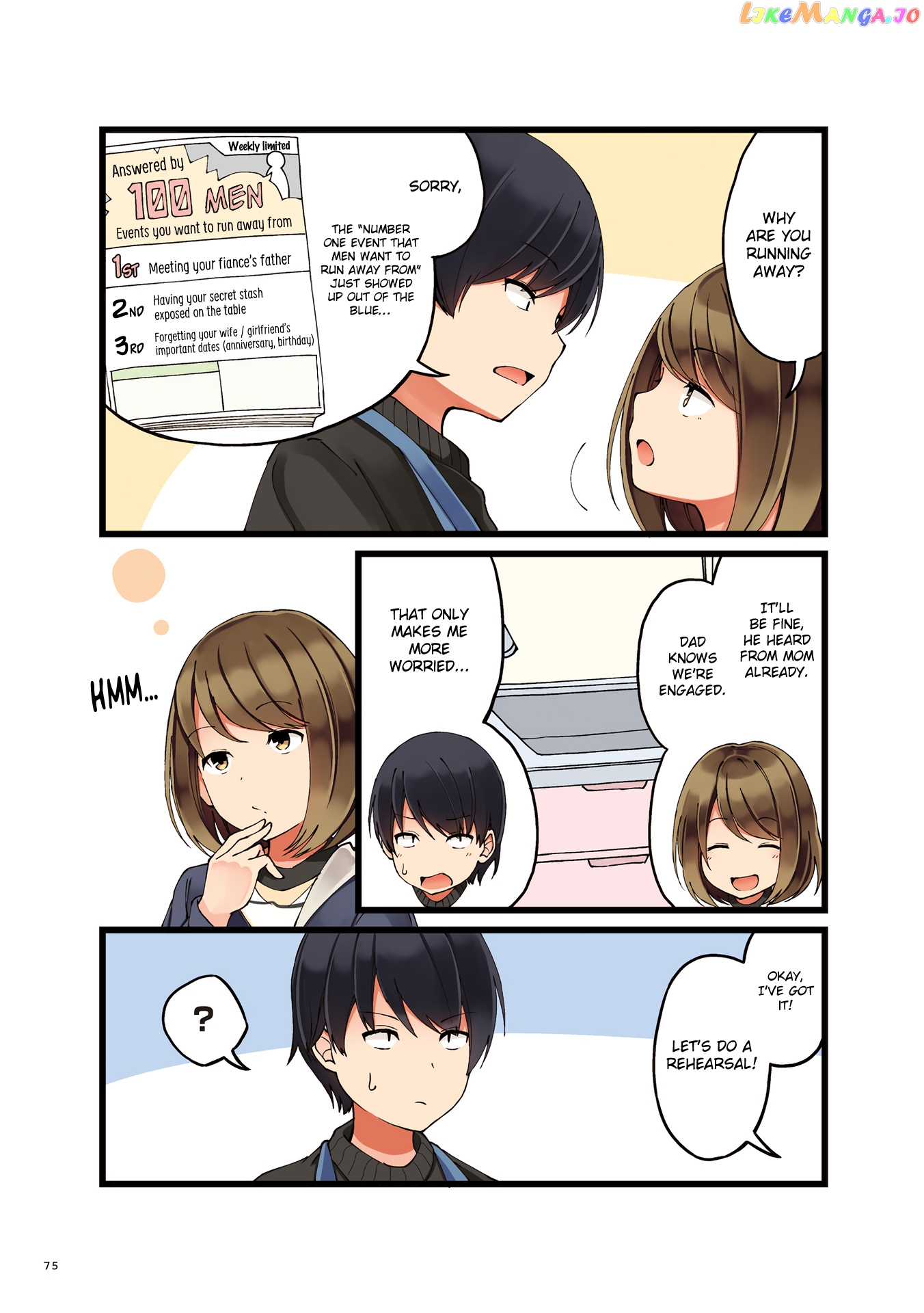First Comes Love, Then Comes Marriage Chapter 11 - page 3