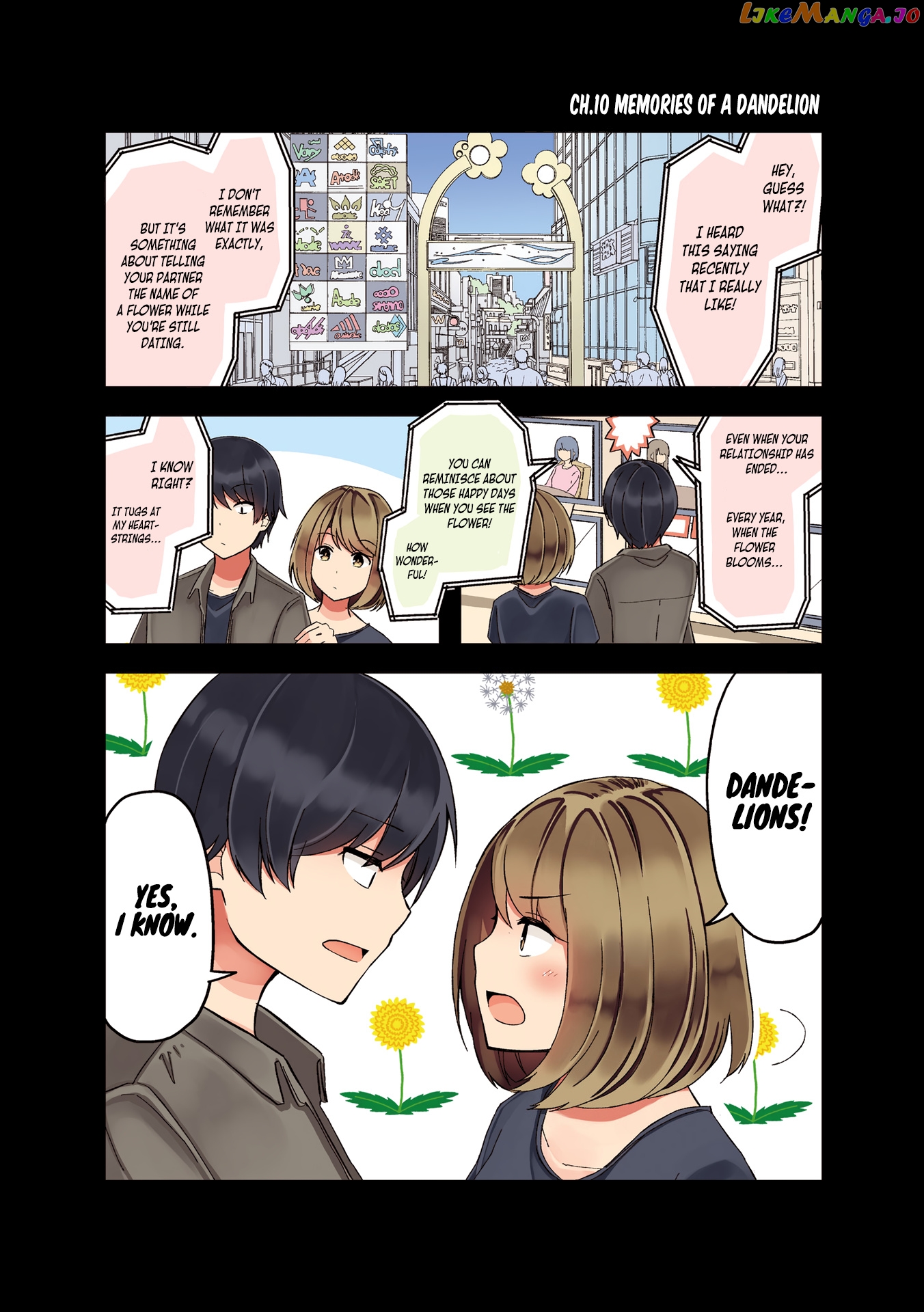 First Comes Love, Then Comes Marriage Chapter 10 - page 1