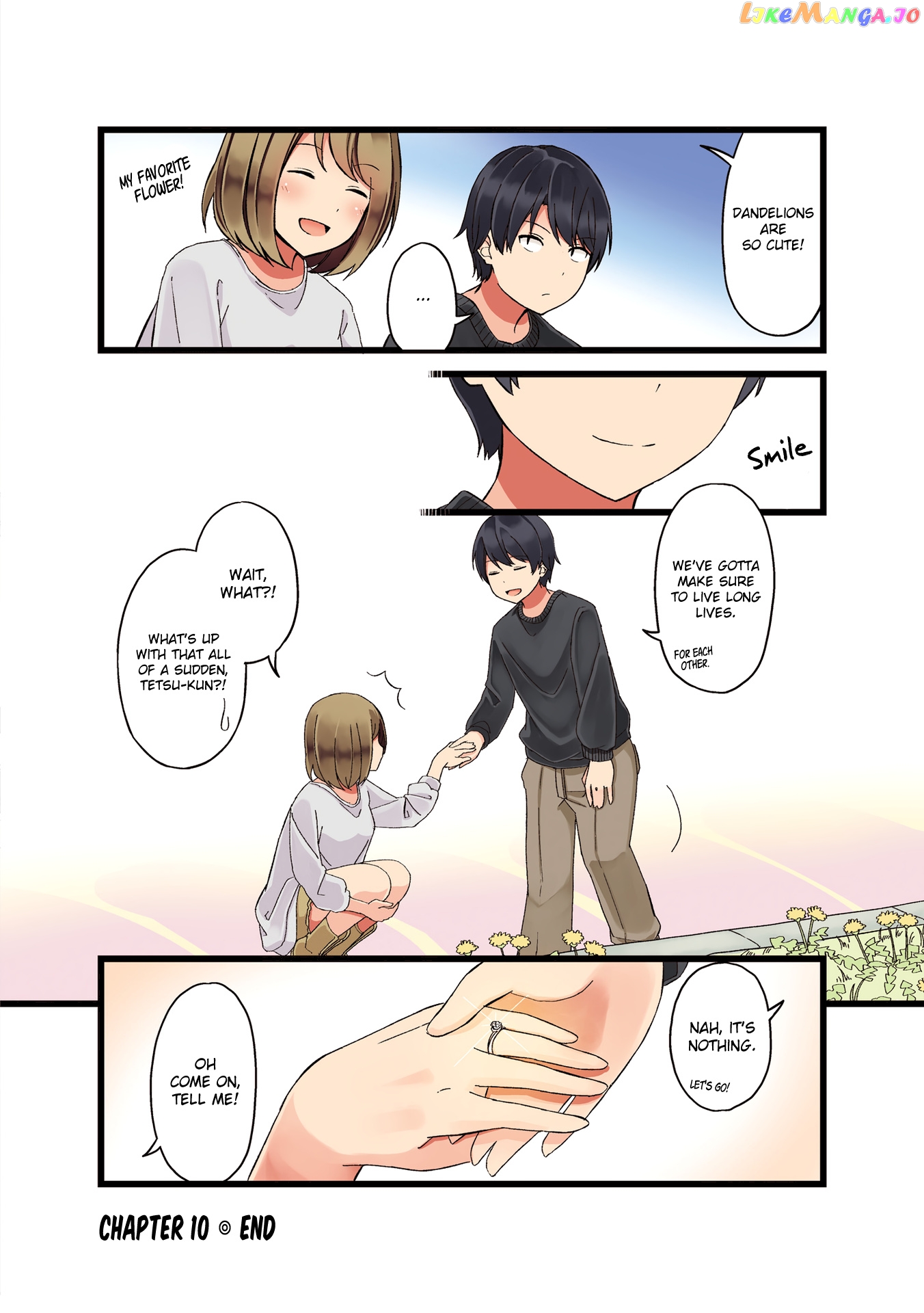 First Comes Love, Then Comes Marriage Chapter 10 - page 4