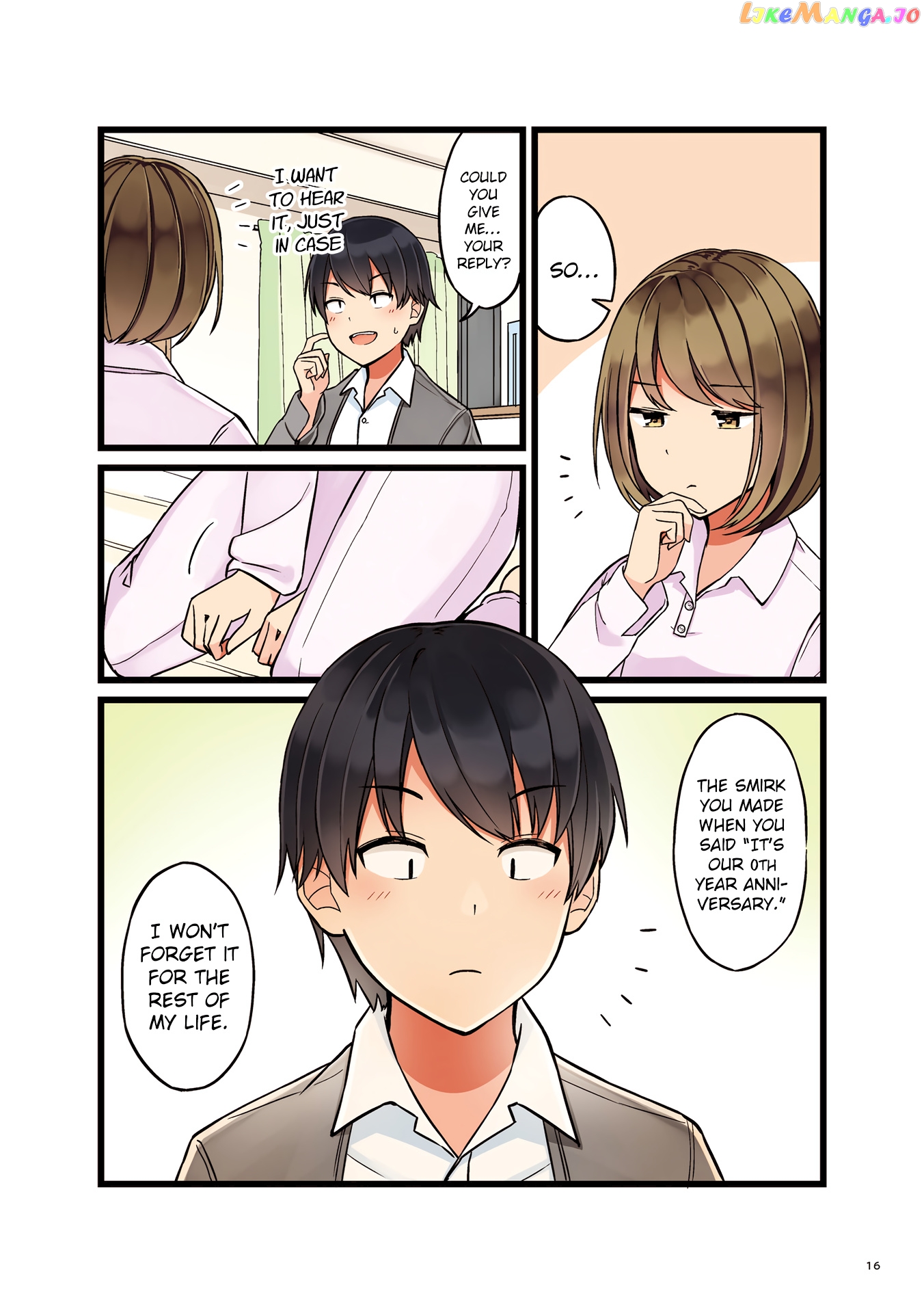 First Comes Love, Then Comes Marriage Chapter 0 - page 12