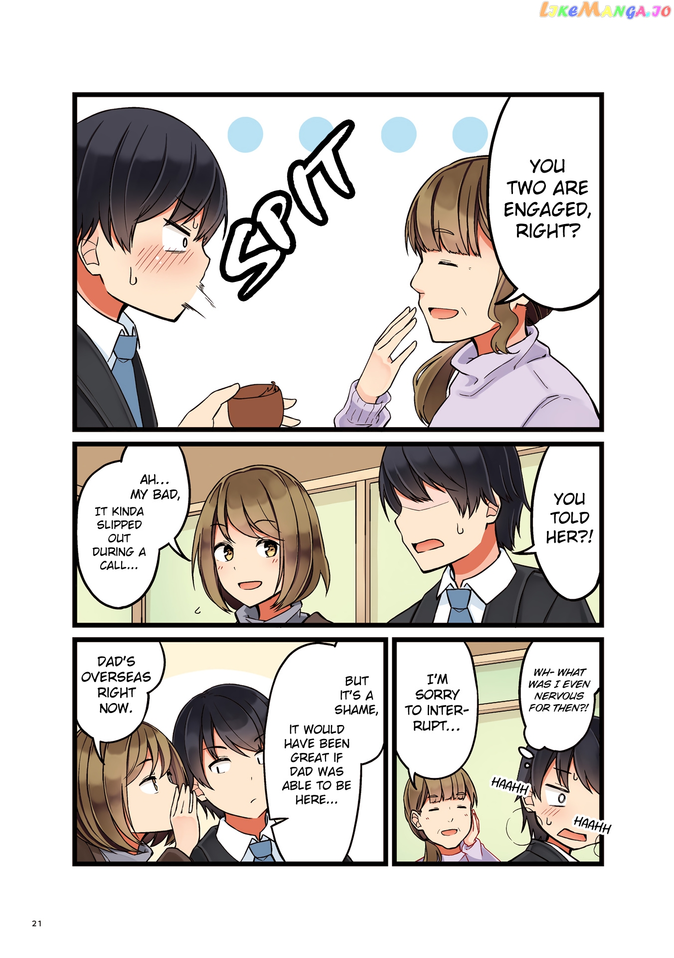 First Comes Love, Then Comes Marriage Chapter 0 - page 17