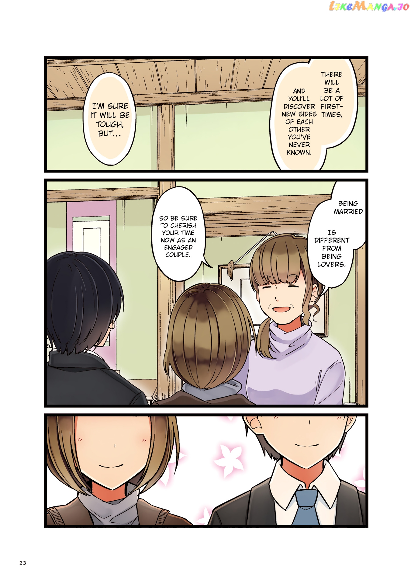 First Comes Love, Then Comes Marriage Chapter 0 - page 19