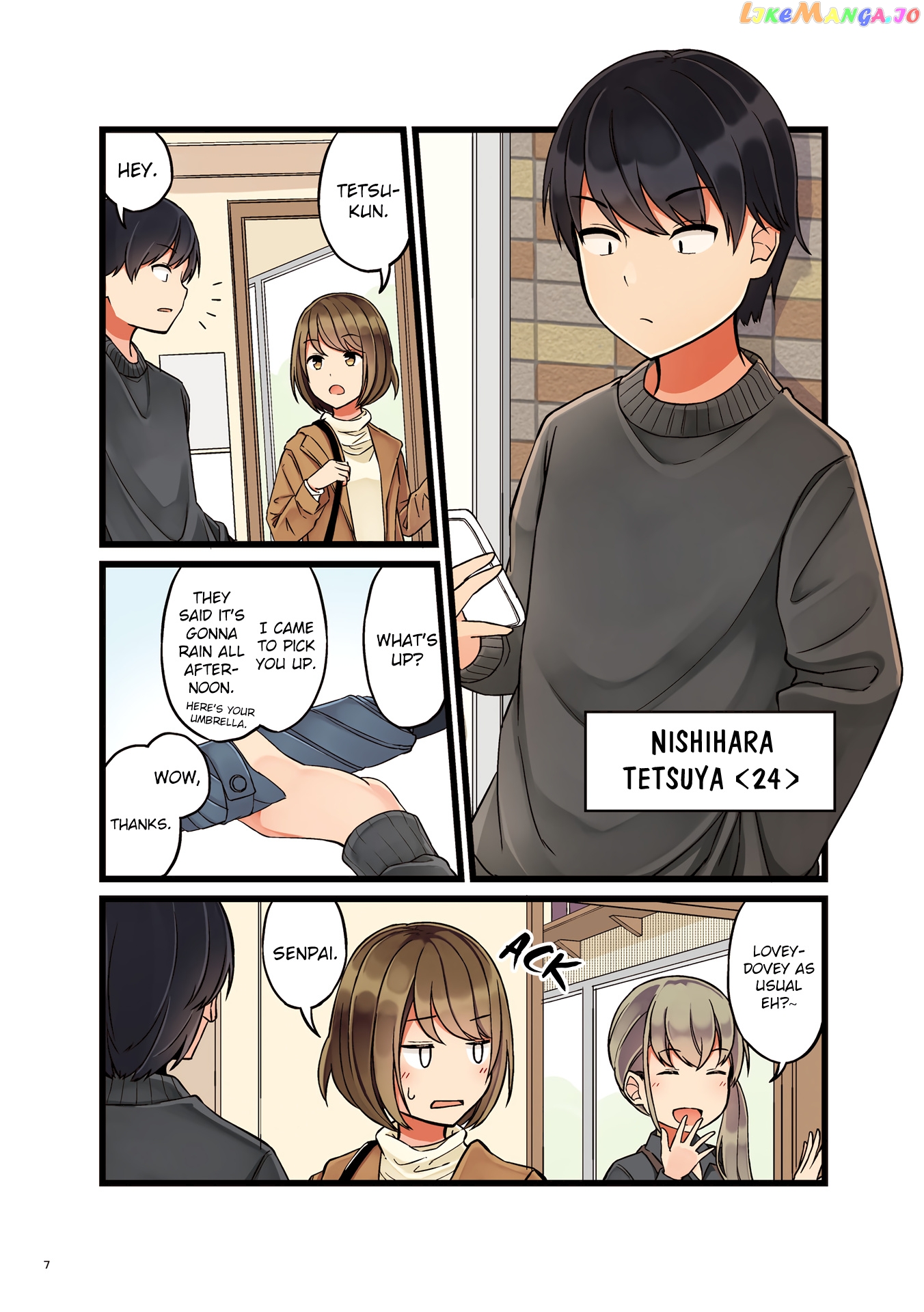 First Comes Love, Then Comes Marriage Chapter 0 - page 3
