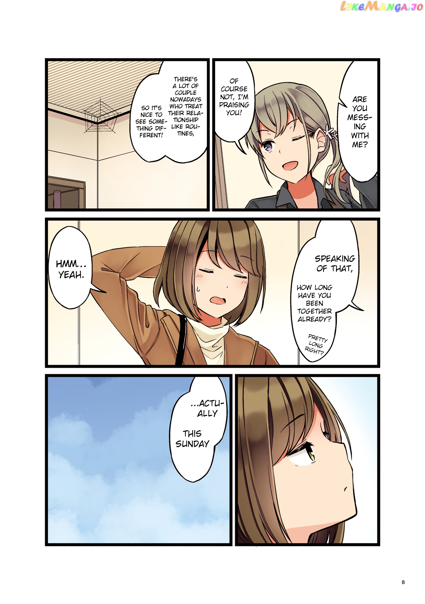 First Comes Love, Then Comes Marriage Chapter 0 - page 4