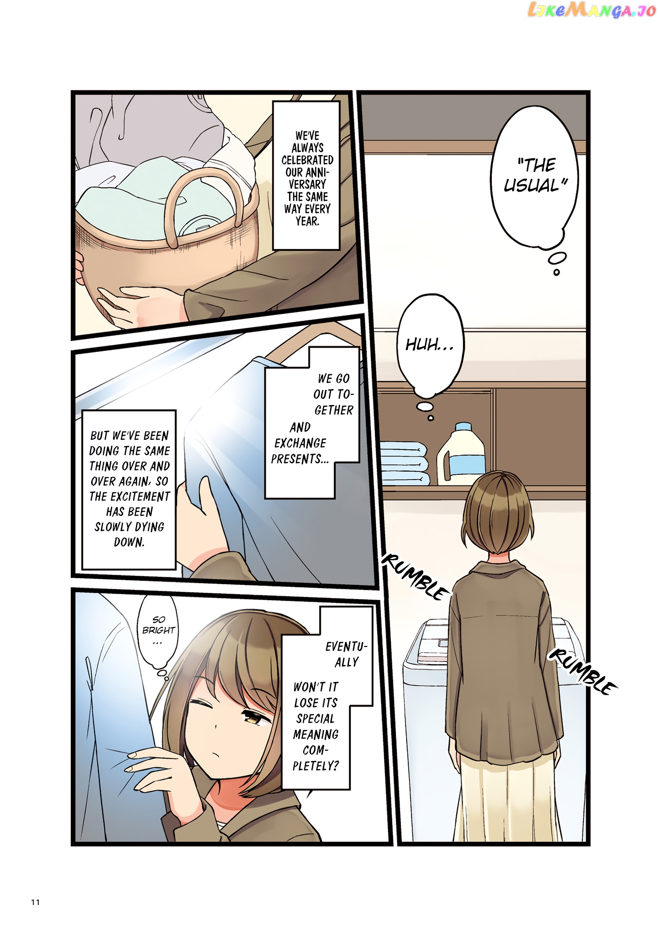 First Comes Love, Then Comes Marriage Chapter 0 - page 7