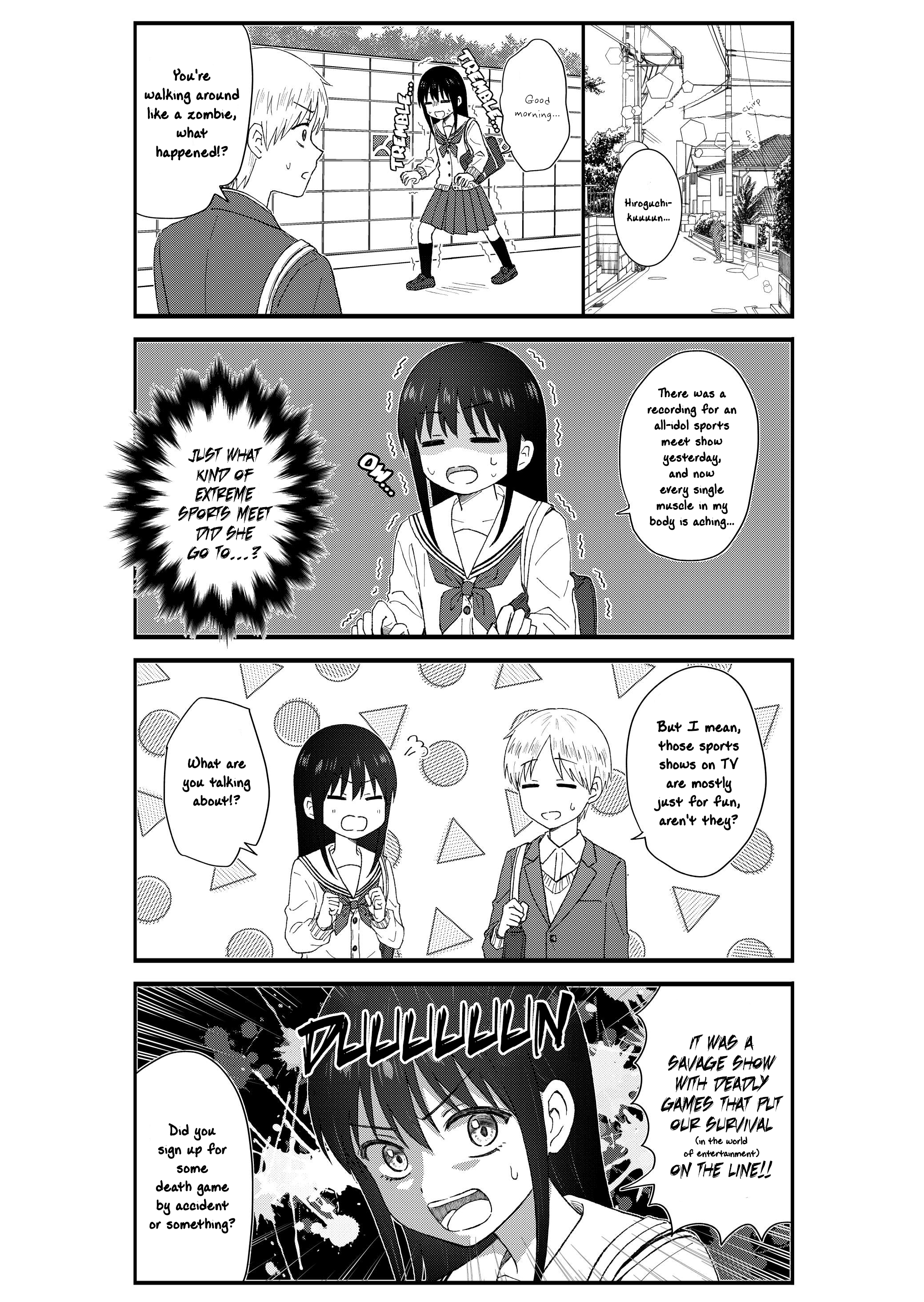 KimoOta, Idol Yarutteyo Chapter 58 - page 2