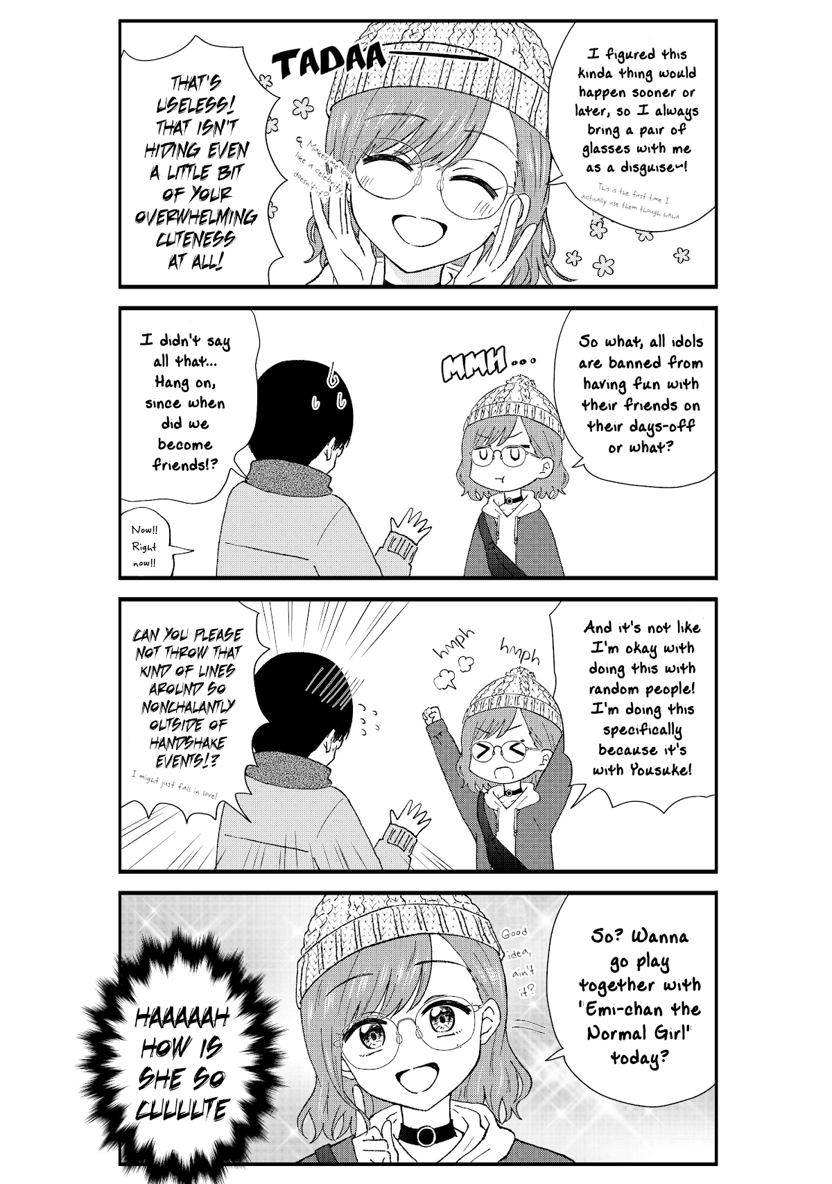 KimoOta, Idol Yarutteyo chapter 54.5 - page 4