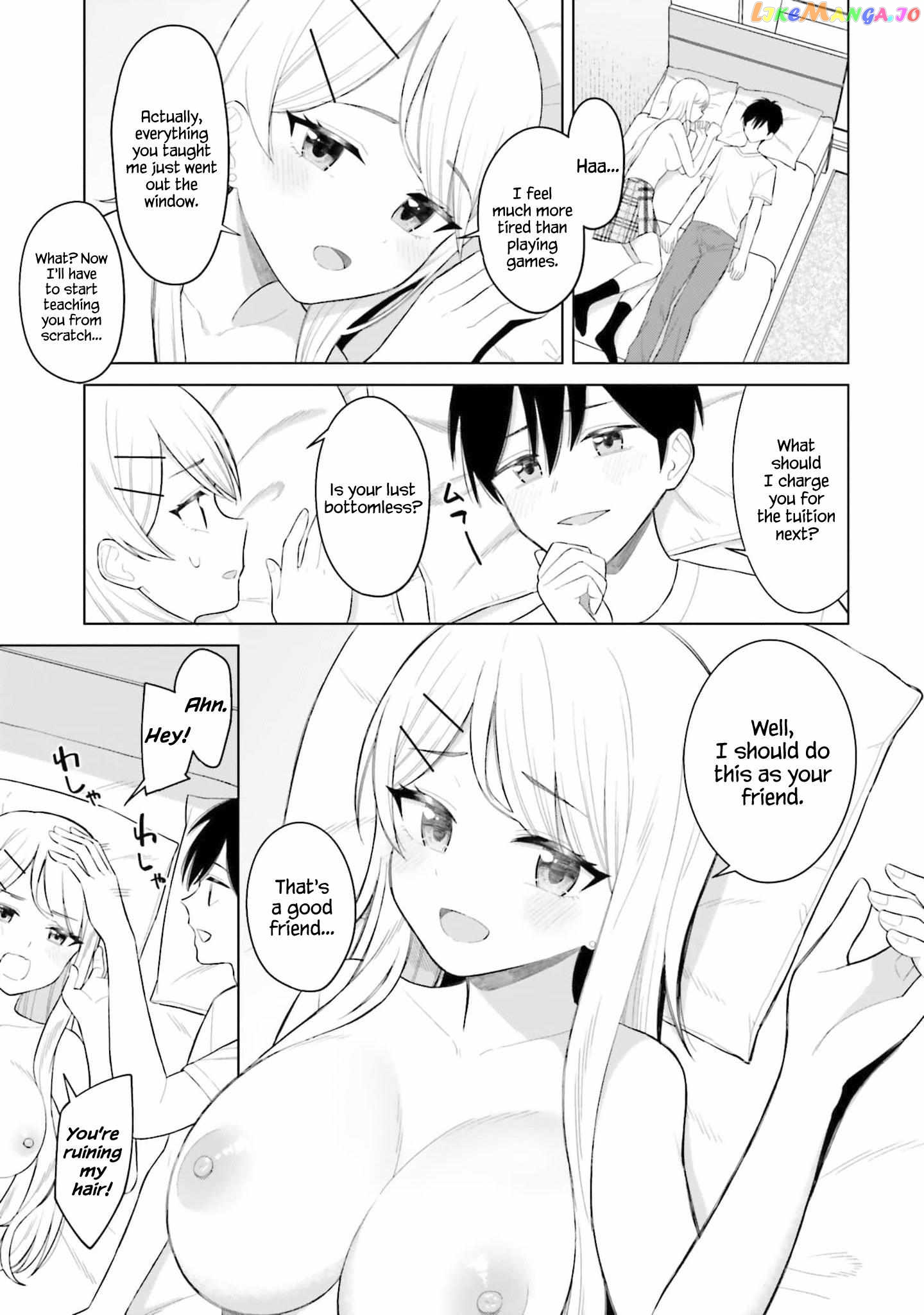 Onna Tomodachi Wa Tanomeba Igaito Yarasete Kureru Chapter 4 - page 12