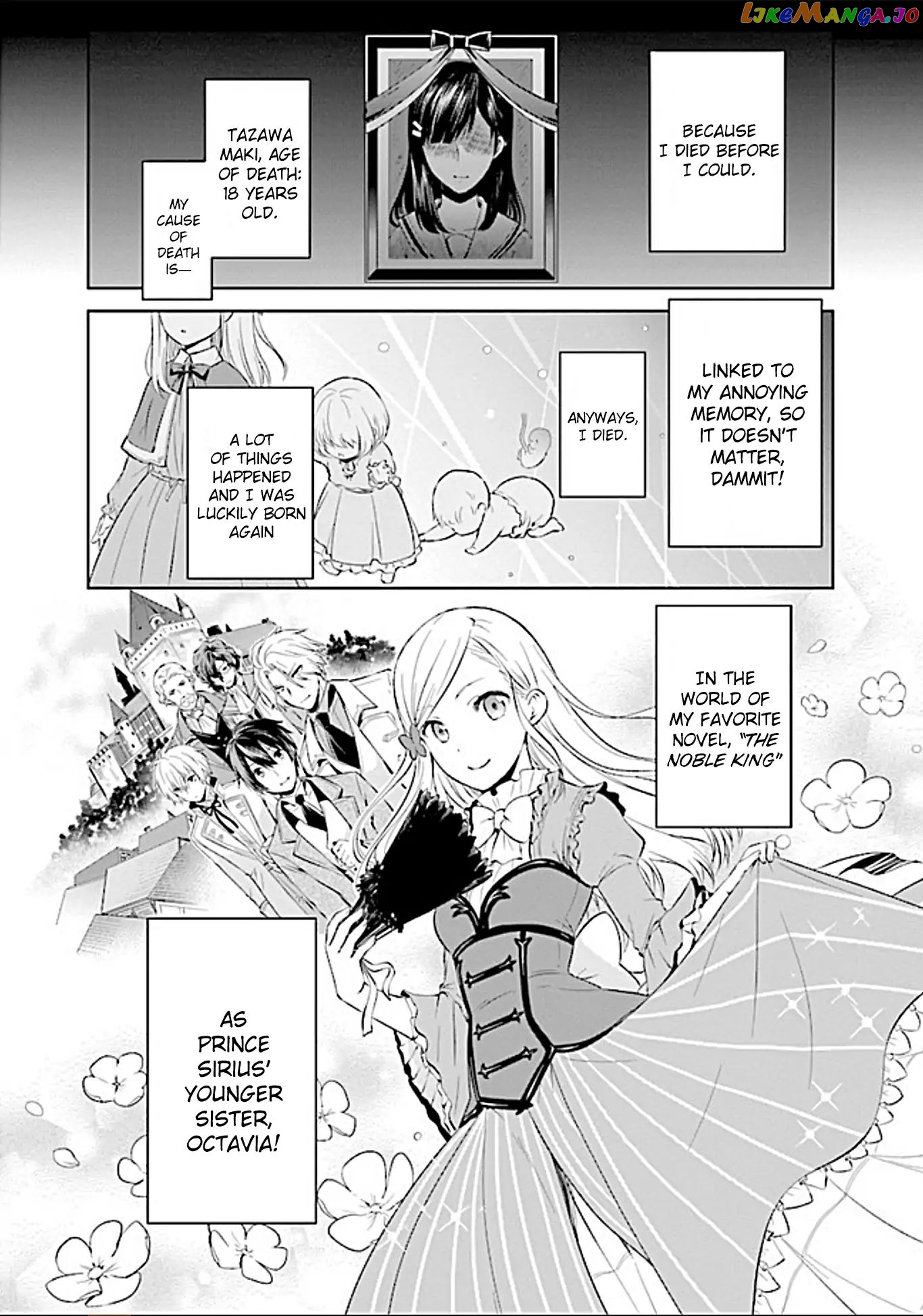 I'm An Opportunistic Princess In-Charge of Solving Things chapter 1.1 - page 8