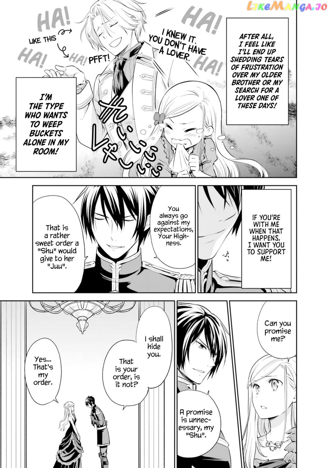 I'm An Opportunistic Princess In-Charge of Solving Things chapter 5.2 - page 8