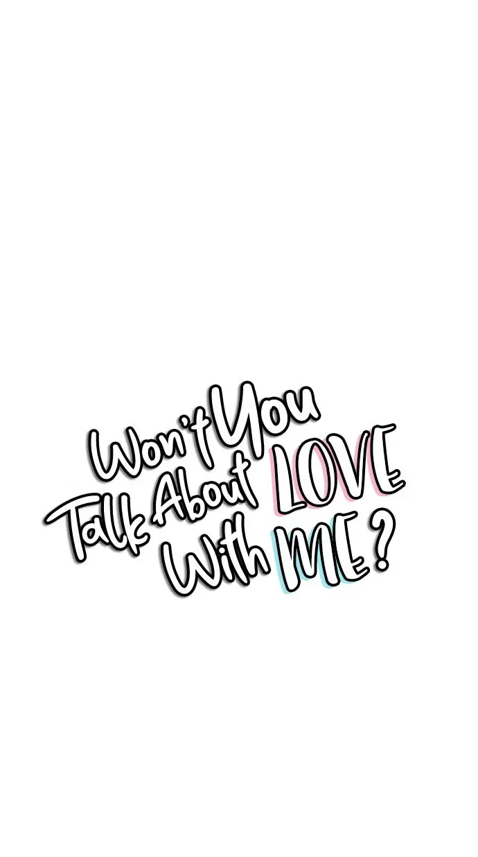 Won't You Talk About Love With Me? Chapter 8 - page 1