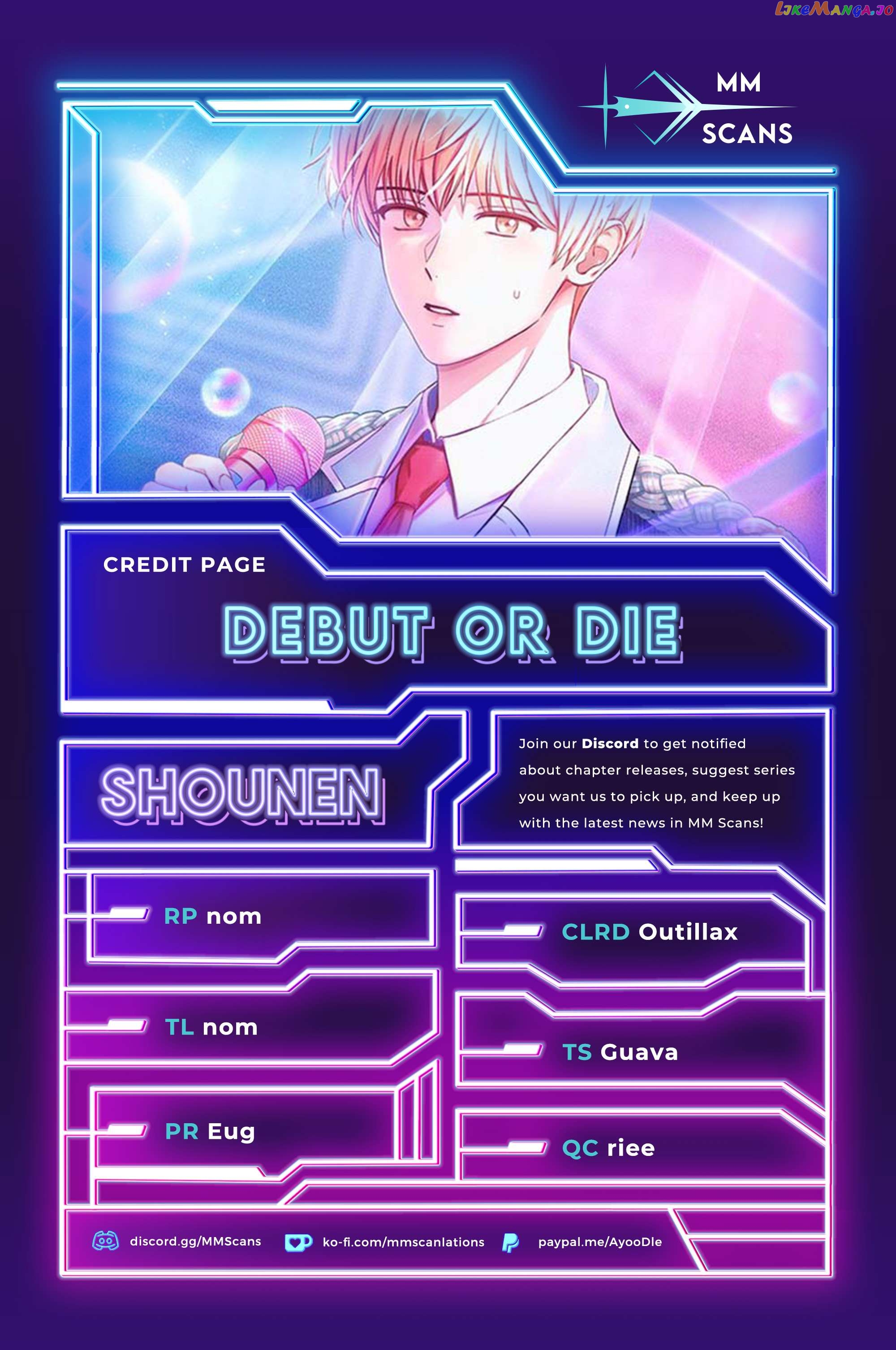 Debut or Die! Chapter 54 - page 1