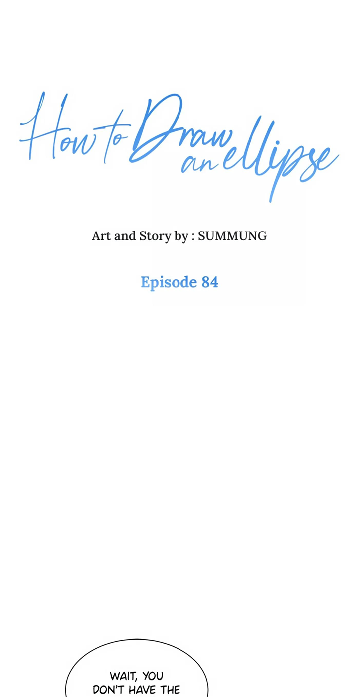 How to Draw an Ellipse Chapter 84 - page 1